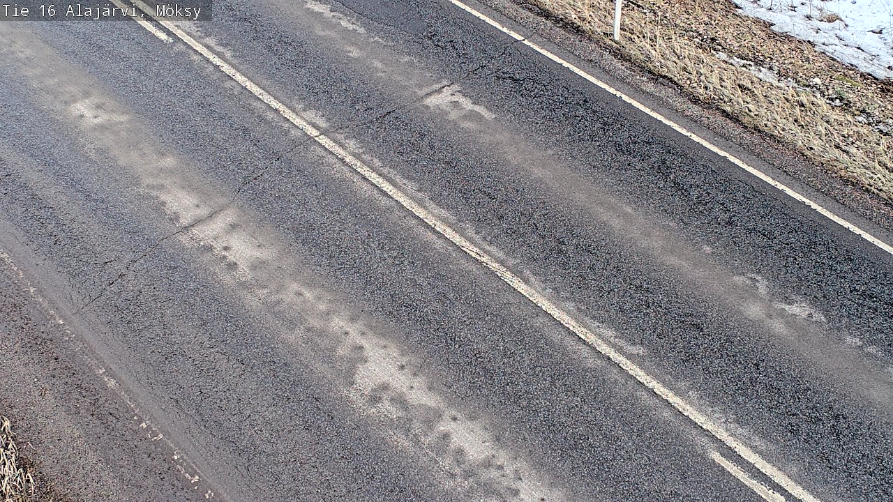 Weather Camera Image Väg 16 Alajärvi, Möksy, Alajärvi, Etelä-Pohjanmaa