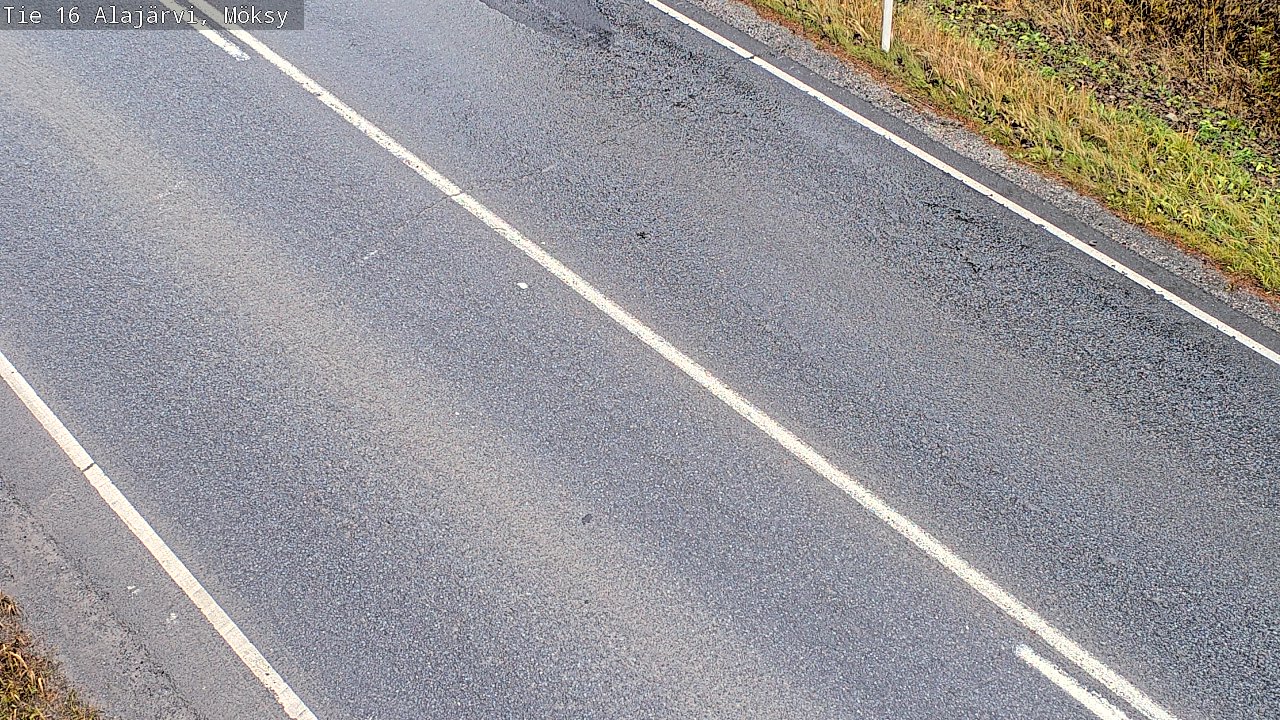 Weather Camera Image Väg 16 Alajärvi, Möksy, Alajärvi, Etelä-Pohjanmaa