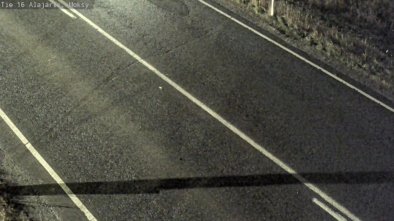 Weather Camera Image Road 16 Alajärvi, Möksy, Alajärvi, Etelä-Pohjanmaa