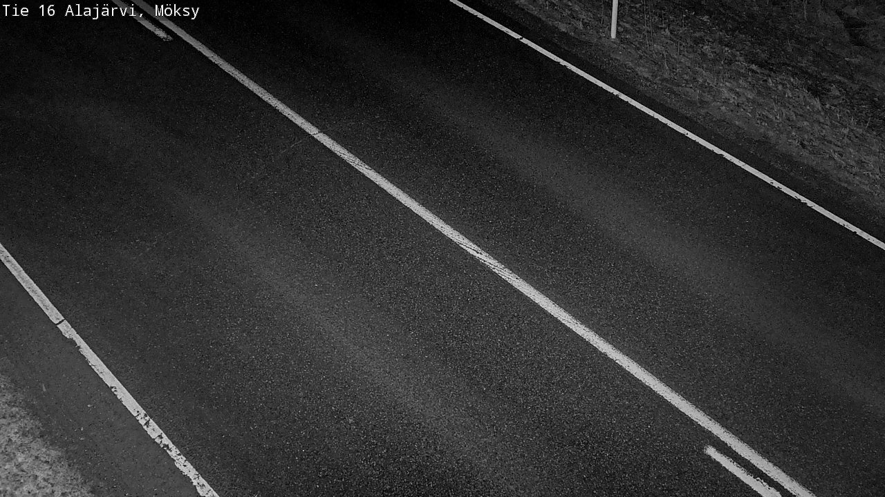 Weather Camera Image Road 16 Alajärvi, Möksy, Alajärvi, Etelä-Pohjanmaa