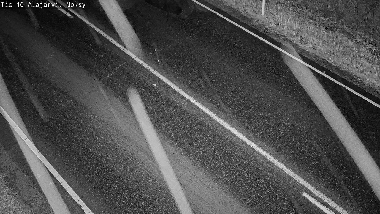 Weather Camera Image Väg 16 Alajärvi, Möksy, Alajärvi, Etelä-Pohjanmaa