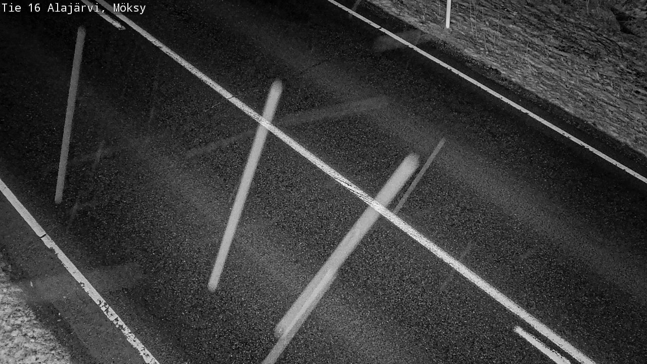 Weather Camera Image Road 16 Alajärvi, Möksy, Alajärvi, Etelä-Pohjanmaa