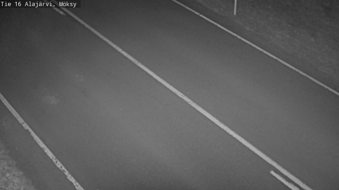 Weather Camera Image Road 16 Alajärvi, Möksy, Alajärvi, Etelä-Pohjanmaa