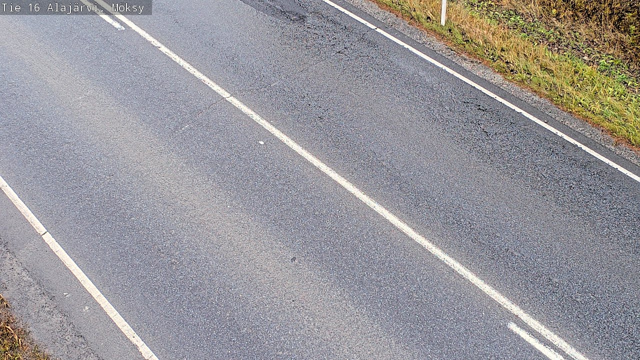 Weather Camera Image Väg 16 Alajärvi, Möksy, Alajärvi, Etelä-Pohjanmaa