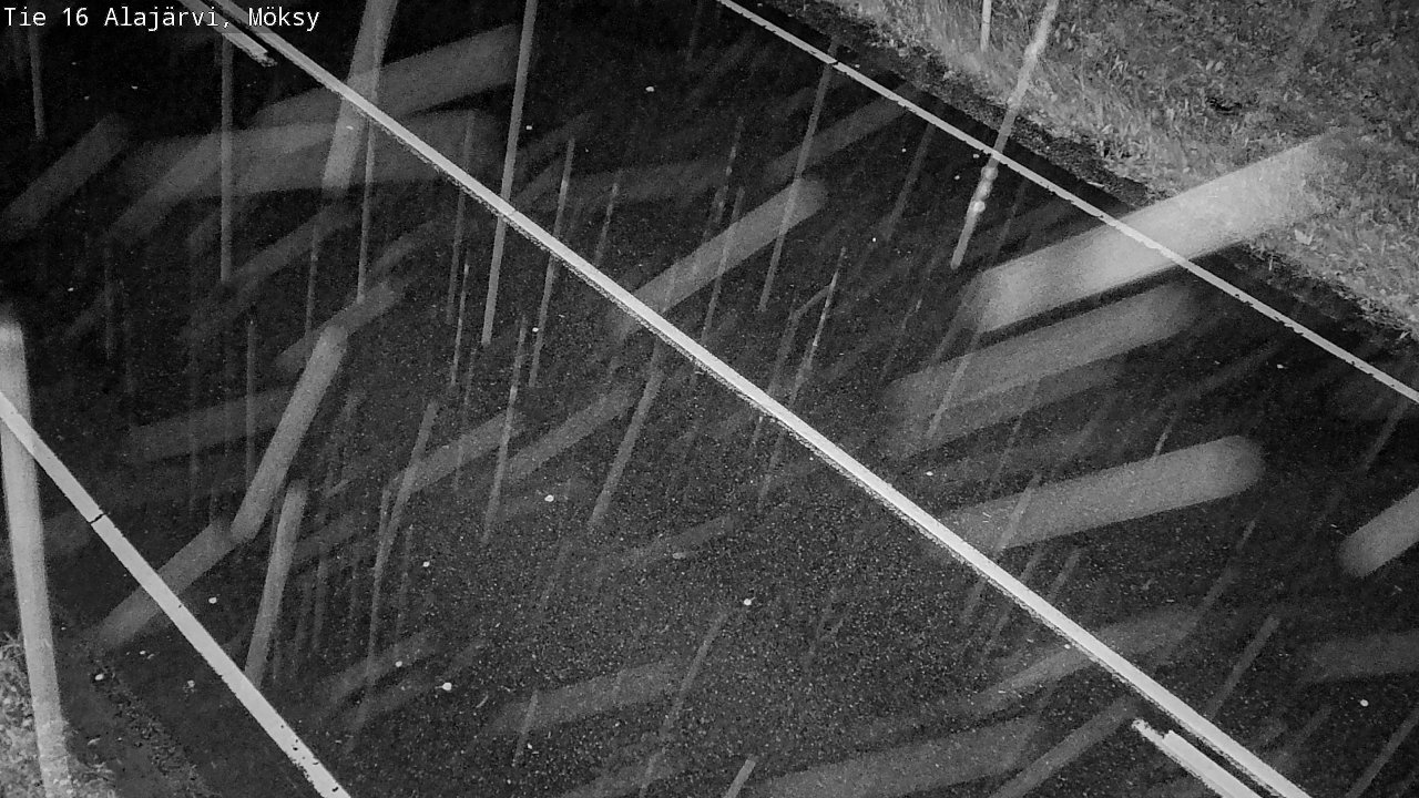 Weather Camera Image Road 16 Alajärvi, Möksy, Alajärvi, Etelä-Pohjanmaa