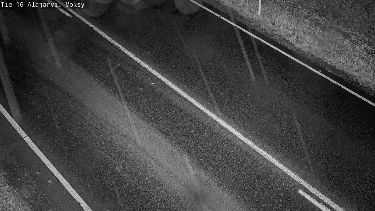 Weather Camera Image Väg 16 Alajärvi, Möksy, Alajärvi, Etelä-Pohjanmaa