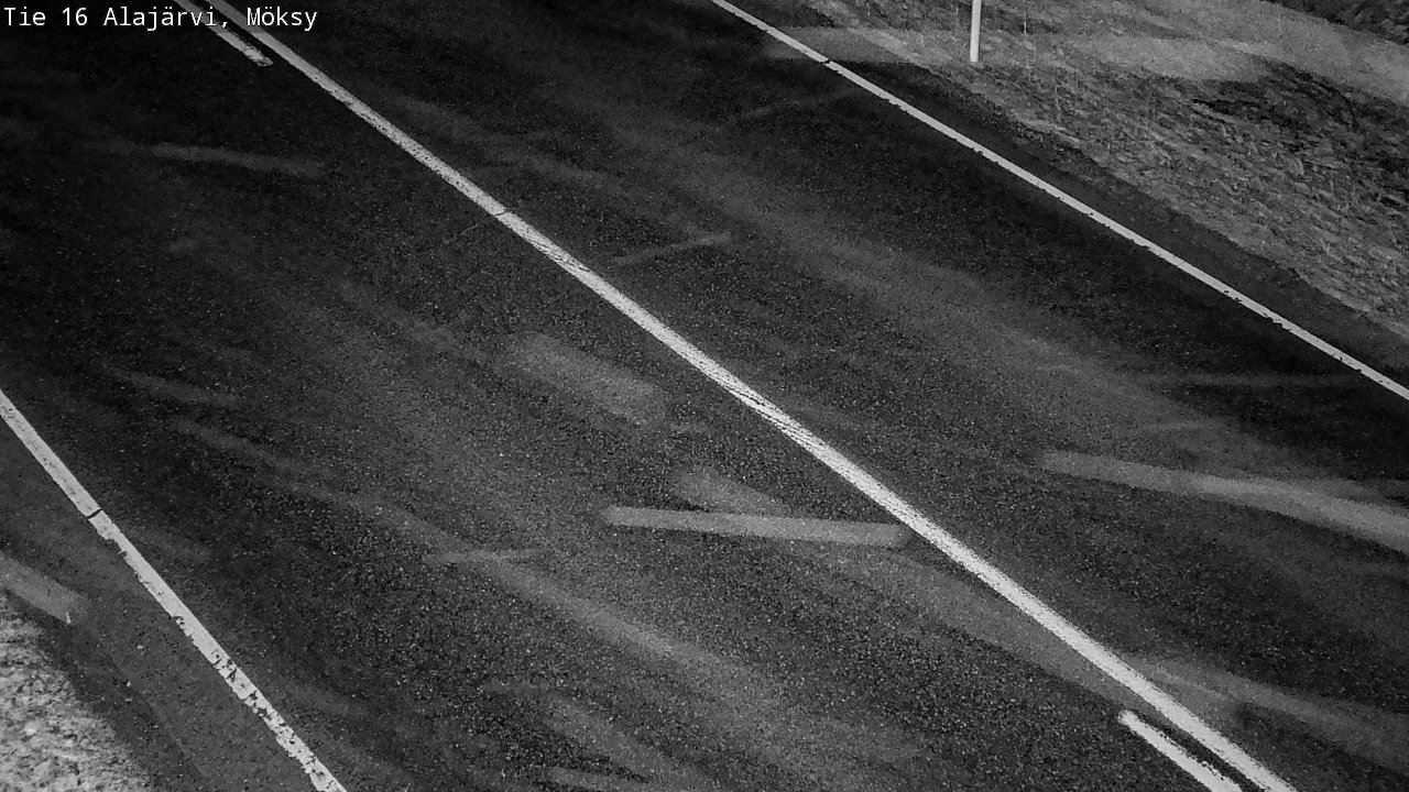 Weather Camera Image Road 16 Alajärvi, Möksy, Alajärvi, Etelä-Pohjanmaa