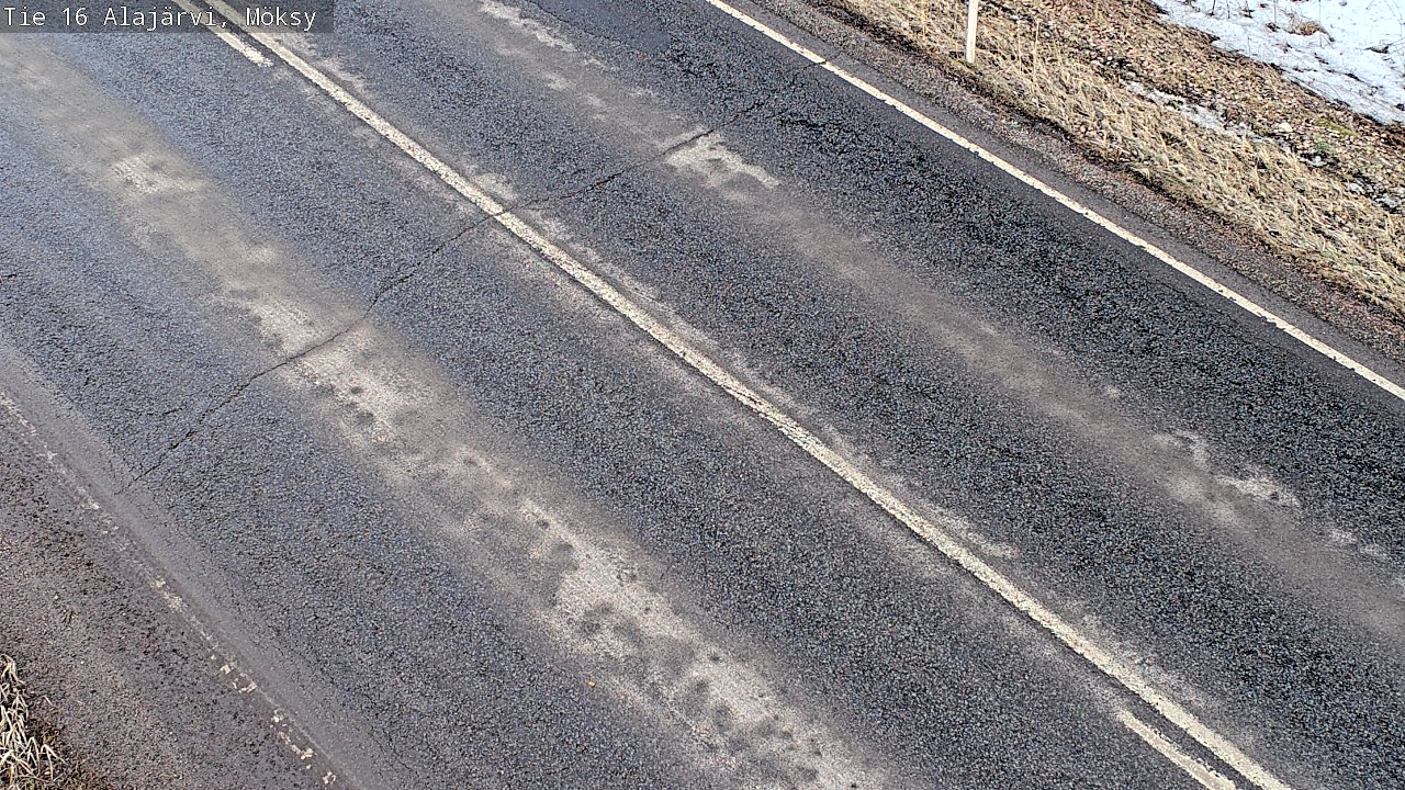 Weather Camera Image Väg 16 Alajärvi, Möksy, Alajärvi, Etelä-Pohjanmaa