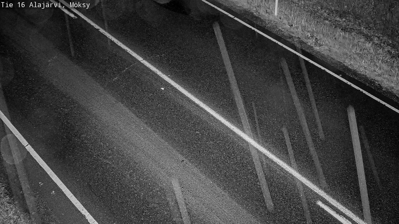 Weather Camera Image Väg 16 Alajärvi, Möksy, Alajärvi, Etelä-Pohjanmaa