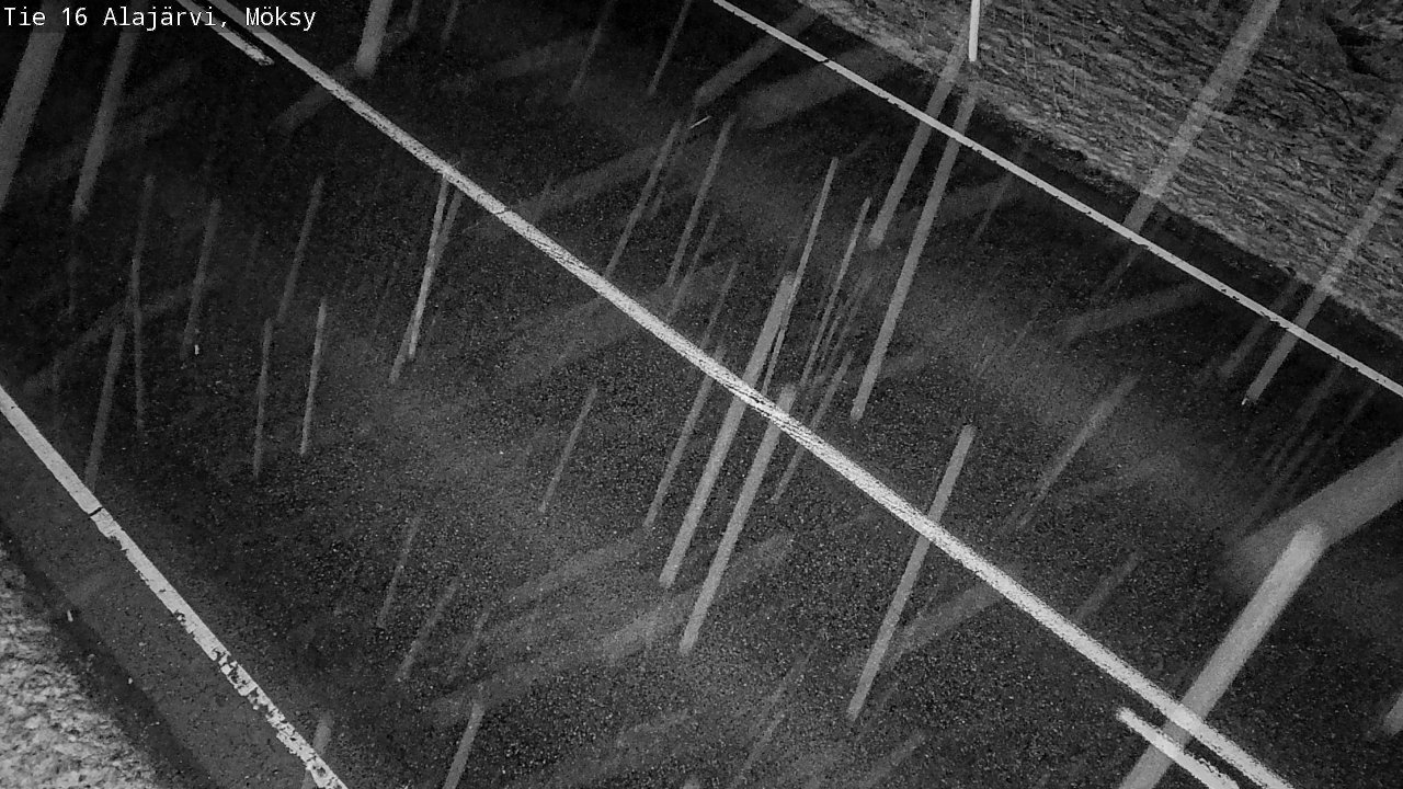 Weather Camera Image Road 16 Alajärvi, Möksy, Alajärvi, Etelä-Pohjanmaa