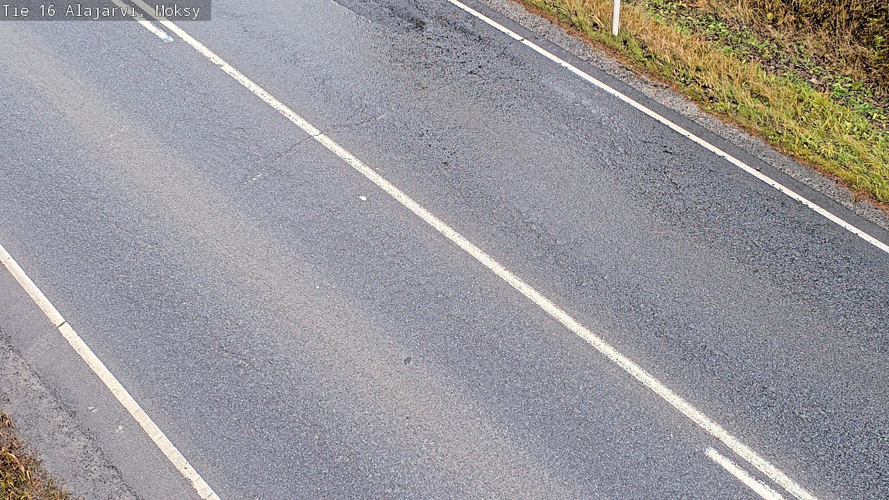 Weather Camera Image Väg 16 Alajärvi, Möksy, Alajärvi, Etelä-Pohjanmaa