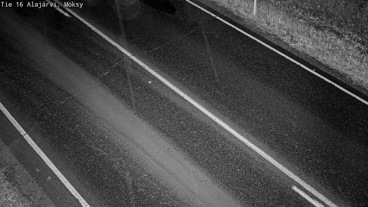 Weather Camera Image Väg 16 Alajärvi, Möksy, Alajärvi, Etelä-Pohjanmaa
