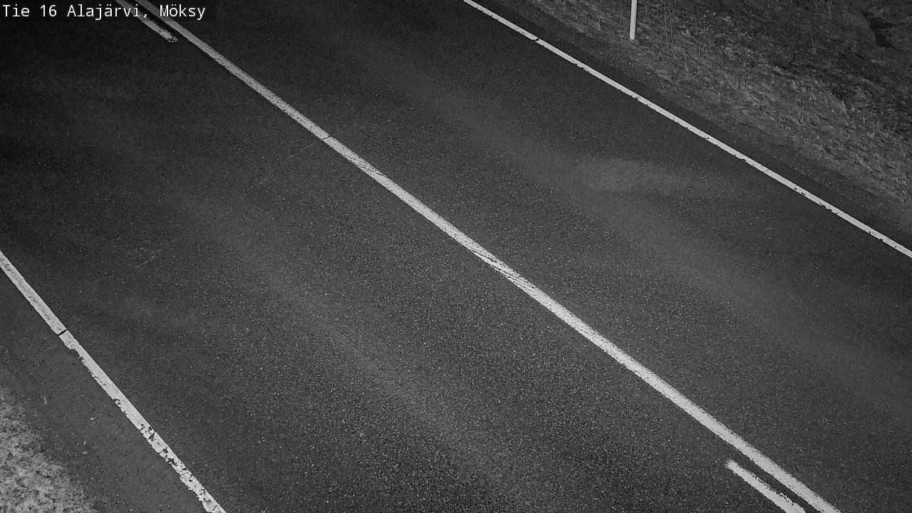 Weather Camera Image Road 16 Alajärvi, Möksy, Alajärvi, Etelä-Pohjanmaa