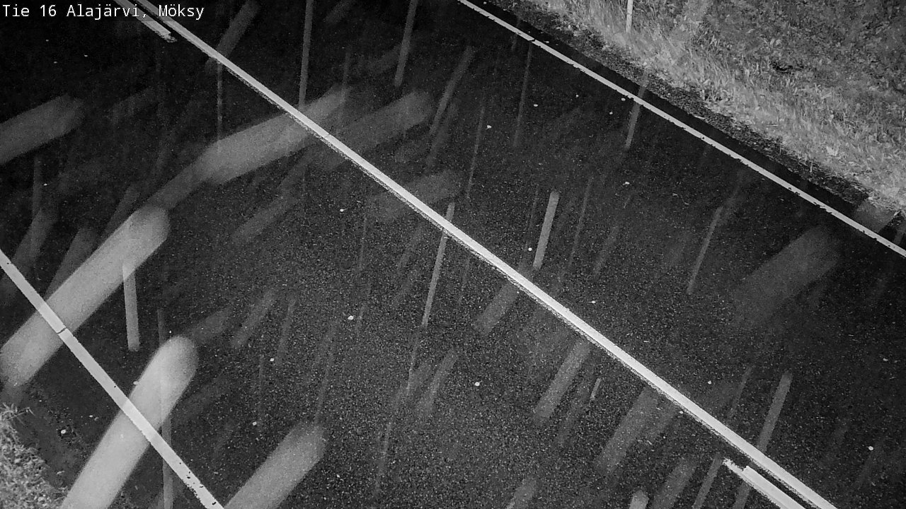 Weather Camera Image Road 16 Alajärvi, Möksy, Alajärvi, Etelä-Pohjanmaa