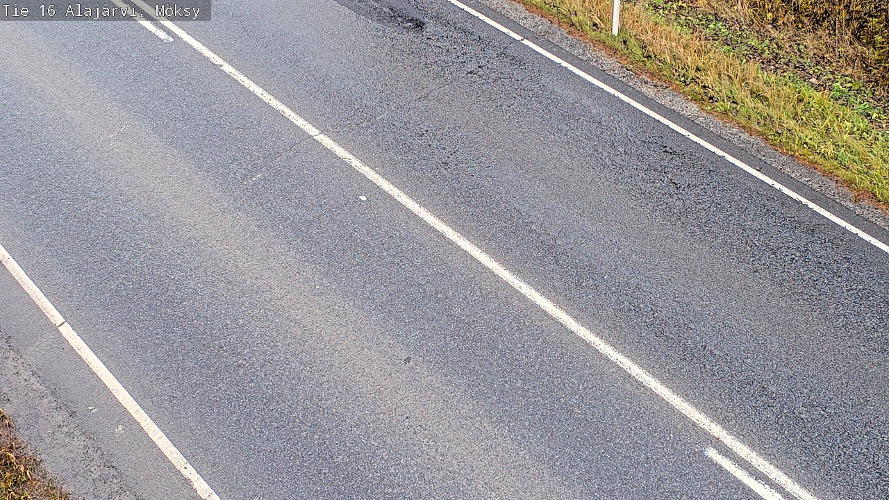 Weather Camera Image Väg 16 Alajärvi, Möksy, Alajärvi, Etelä-Pohjanmaa