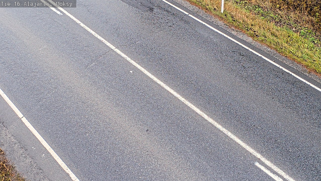 Weather Camera Image Väg 16 Alajärvi, Möksy, Alajärvi, Etelä-Pohjanmaa
