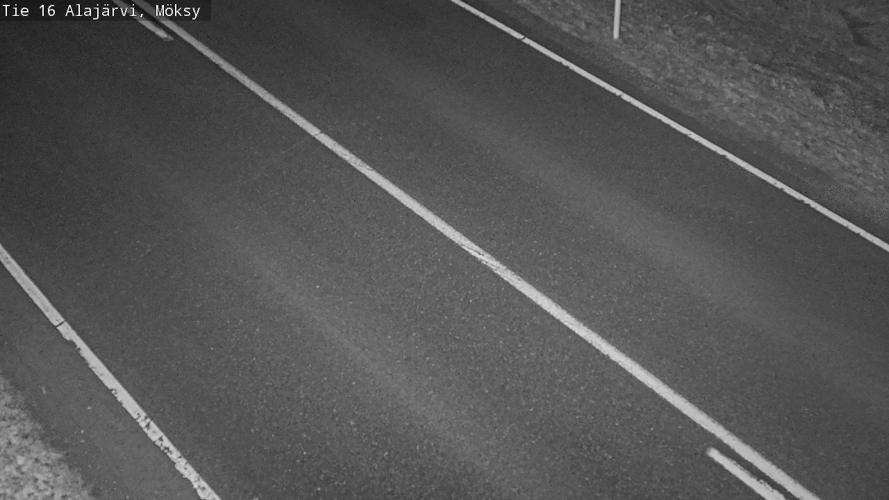 Weather Camera Image Road 16 Alajärvi, Möksy, Alajärvi, Etelä-Pohjanmaa