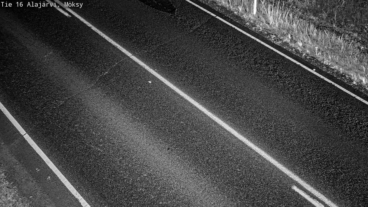 Weather Camera Image Road 16 Alajärvi, Möksy, Alajärvi, Etelä-Pohjanmaa