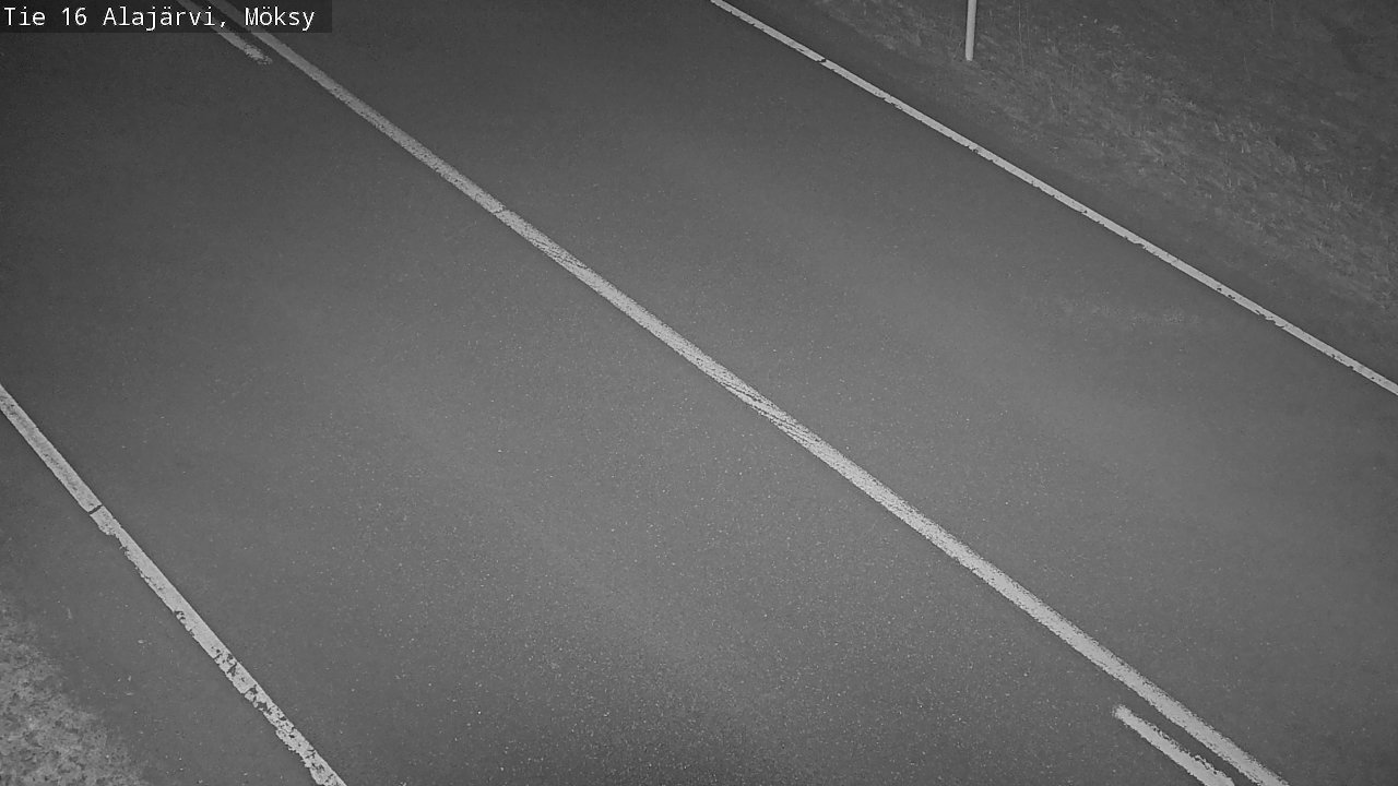 Weather Camera Image Road 16 Alajärvi, Möksy, Alajärvi, Etelä-Pohjanmaa