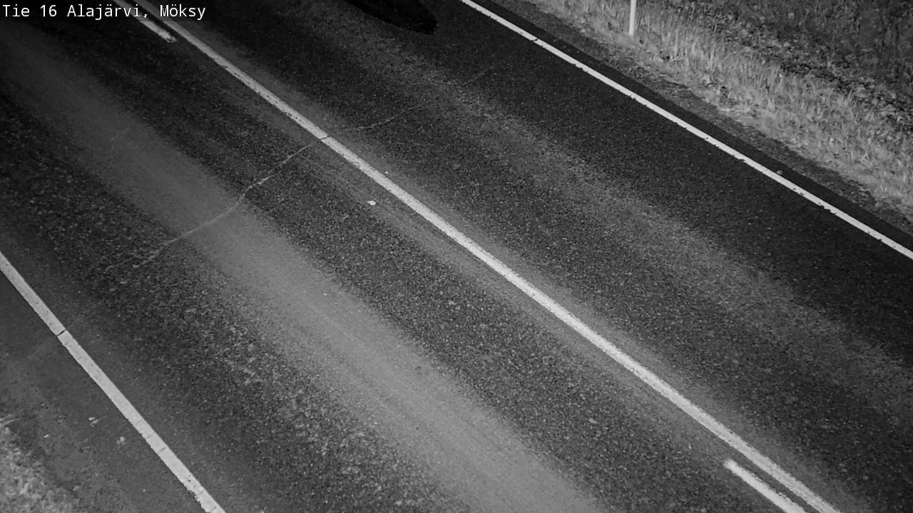 Weather Camera Image Väg 16 Alajärvi, Möksy, Alajärvi, Etelä-Pohjanmaa