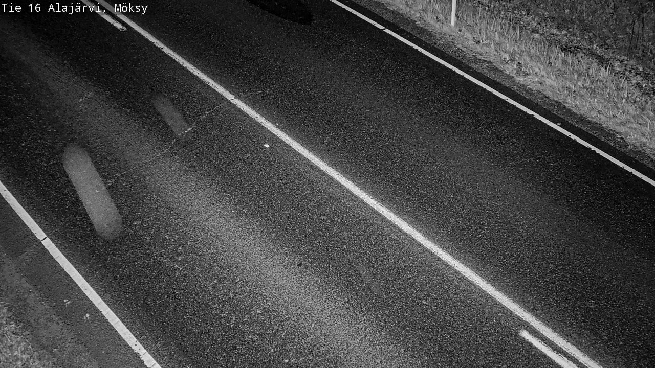 Weather Camera Image Road 16 Alajärvi, Möksy, Alajärvi, Etelä-Pohjanmaa