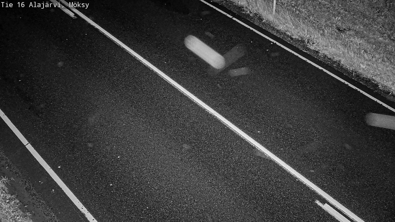 Weather Camera Image Road 16 Alajärvi, Möksy, Alajärvi, Etelä-Pohjanmaa