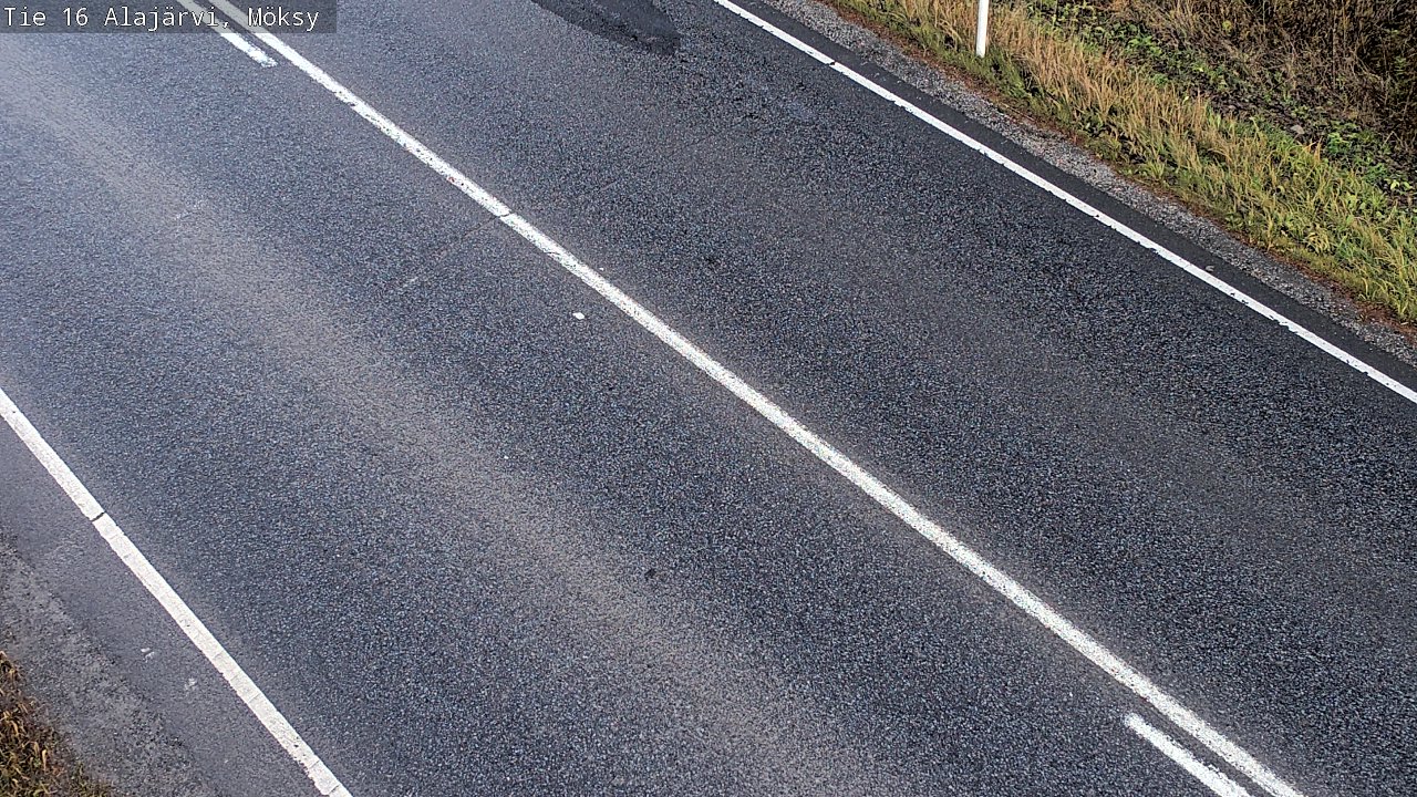 Weather Camera Image Väg 16 Alajärvi, Möksy, Alajärvi, Etelä-Pohjanmaa