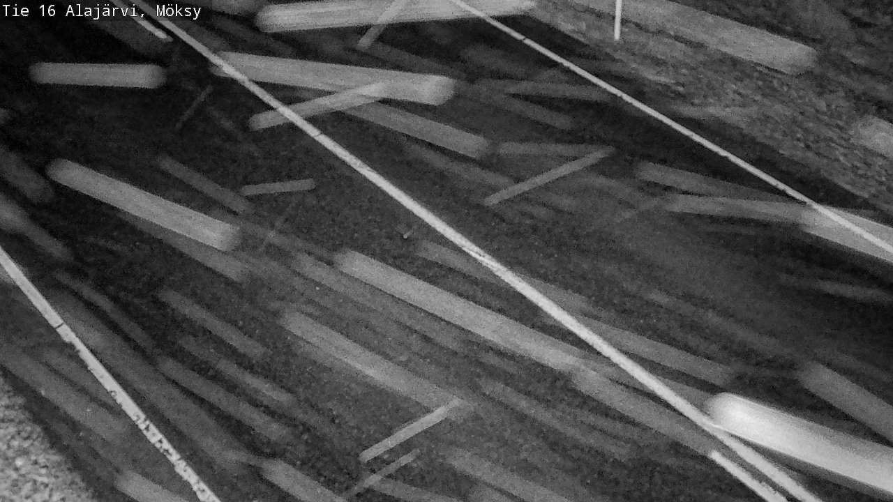 Weather Camera Image Road 16 Alajärvi, Möksy, Alajärvi, Etelä-Pohjanmaa