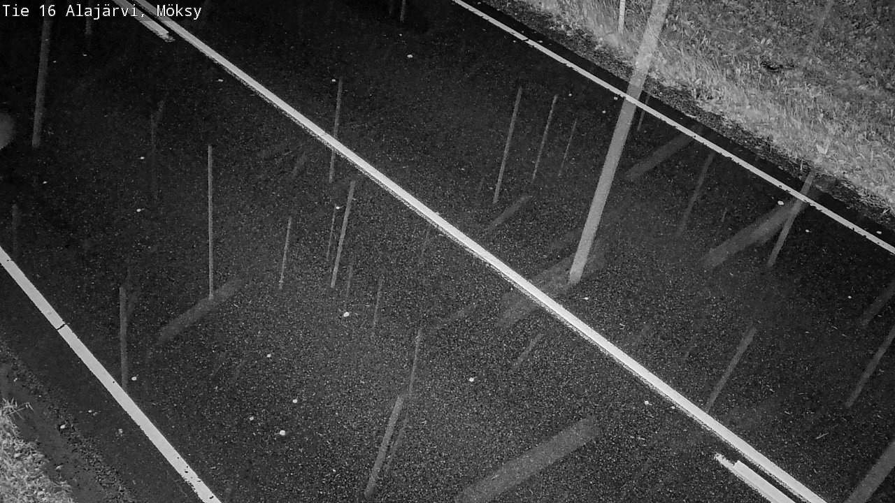 Weather Camera Image Road 16 Alajärvi, Möksy, Alajärvi, Etelä-Pohjanmaa