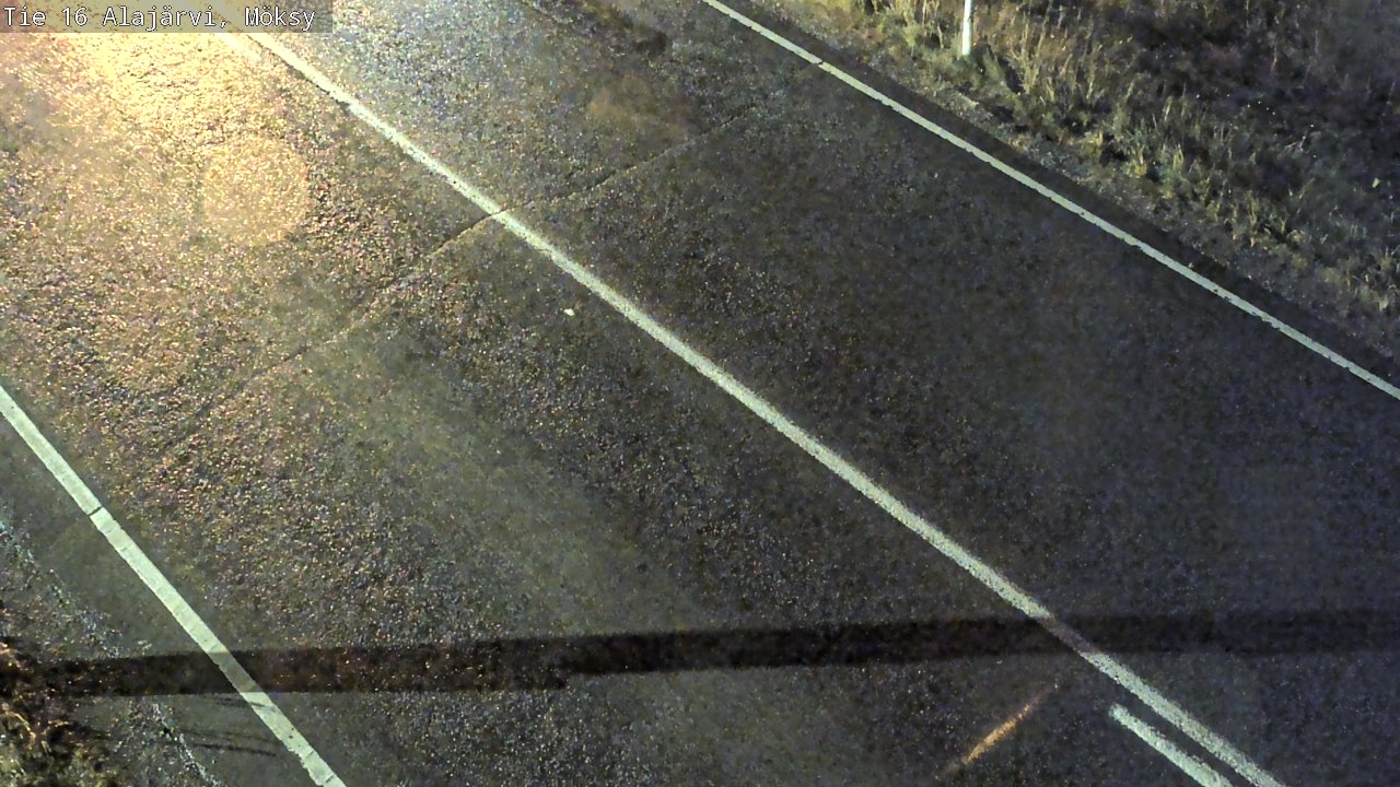 Weather Camera Image Väg 16 Alajärvi, Möksy, Alajärvi, Etelä-Pohjanmaa