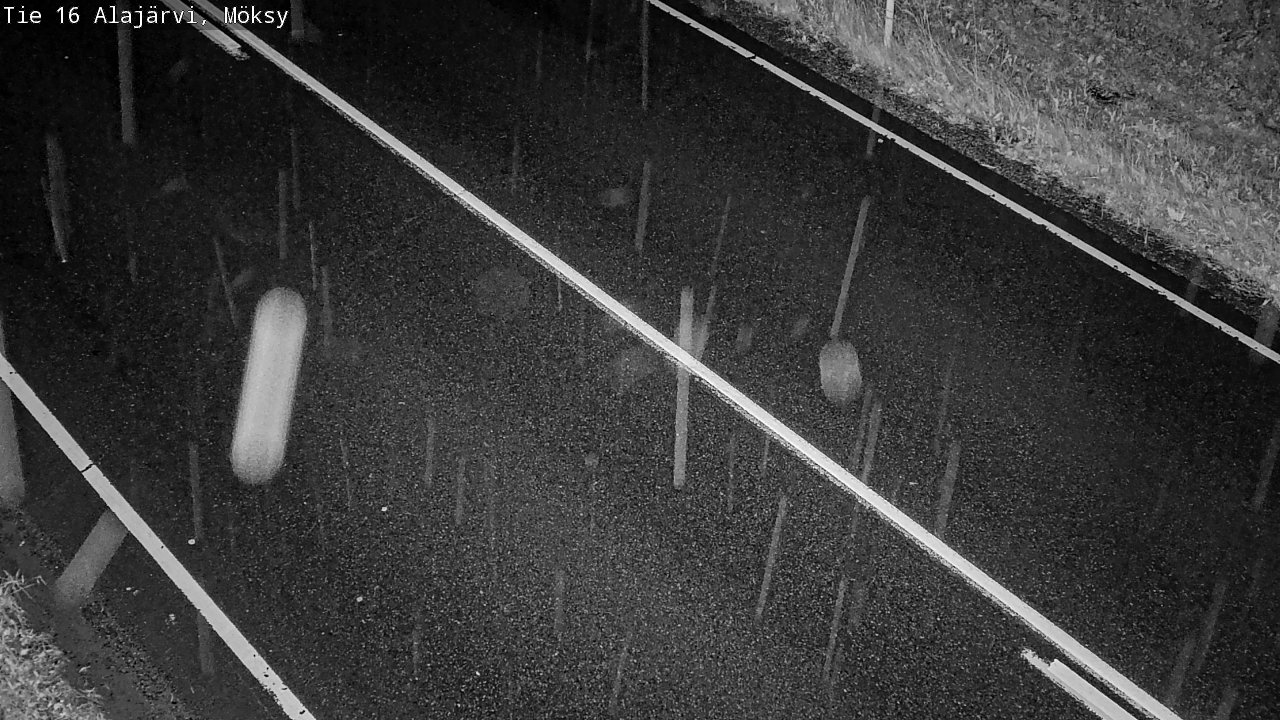 Weather Camera Image Road 16 Alajärvi, Möksy, Alajärvi, Etelä-Pohjanmaa