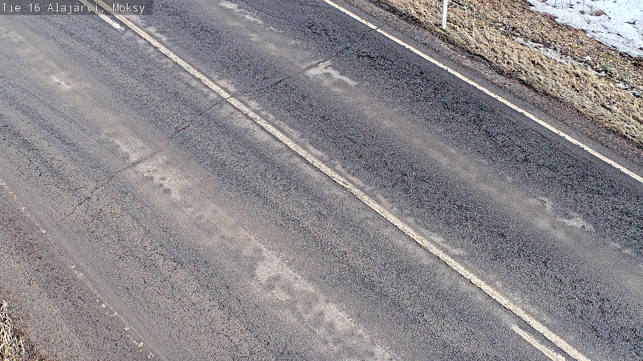 Weather Camera Image Väg 16 Alajärvi, Möksy, Alajärvi, Etelä-Pohjanmaa