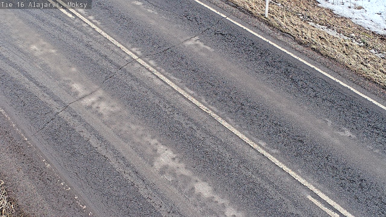 Weather Camera Image Väg 16 Alajärvi, Möksy, Alajärvi, Etelä-Pohjanmaa
