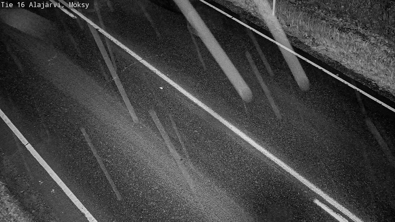 Weather Camera Image Väg 16 Alajärvi, Möksy, Alajärvi, Etelä-Pohjanmaa