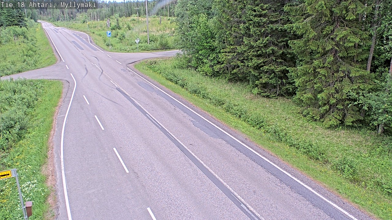 Kelikamerat Kuva Tie 18 Ähtäri, Myllymäki, Ähtäri, Etelä-Pohjanmaa