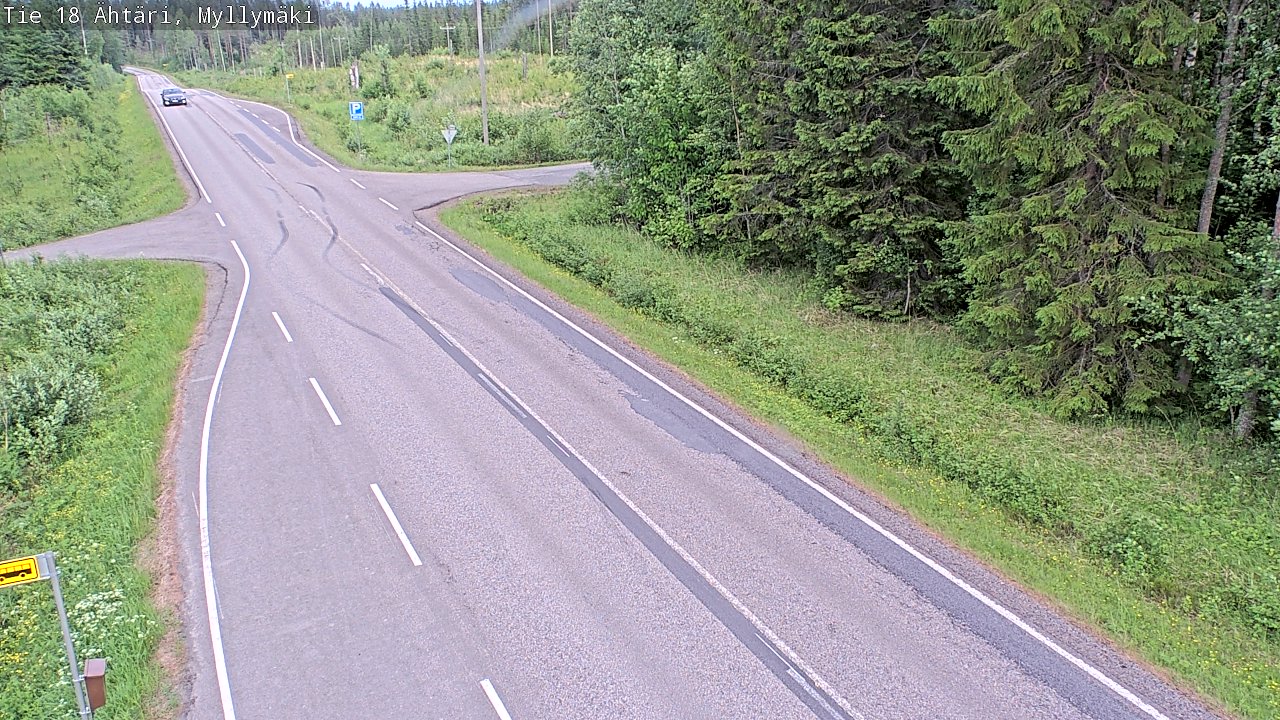 Kelikamerat Kuva Tie 18 Ähtäri, Myllymäki, Ähtäri, Etelä-Pohjanmaa