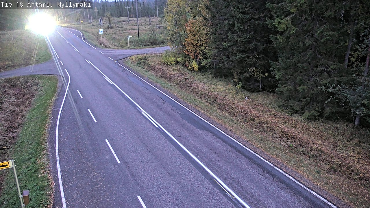 Kelikamerat Kuva Tie 18 Ähtäri, Myllymäki, Ähtäri, Etelä-Pohjanmaa