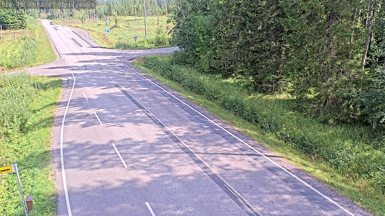 Kelikamerat Kuva Tie 18 Ähtäri, Myllymäki, Ähtäri, Etelä-Pohjanmaa