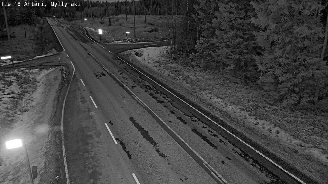 Kelikamerat Kuva Tie 18 Ähtäri, Myllymäki, Ähtäri, Etelä-Pohjanmaa