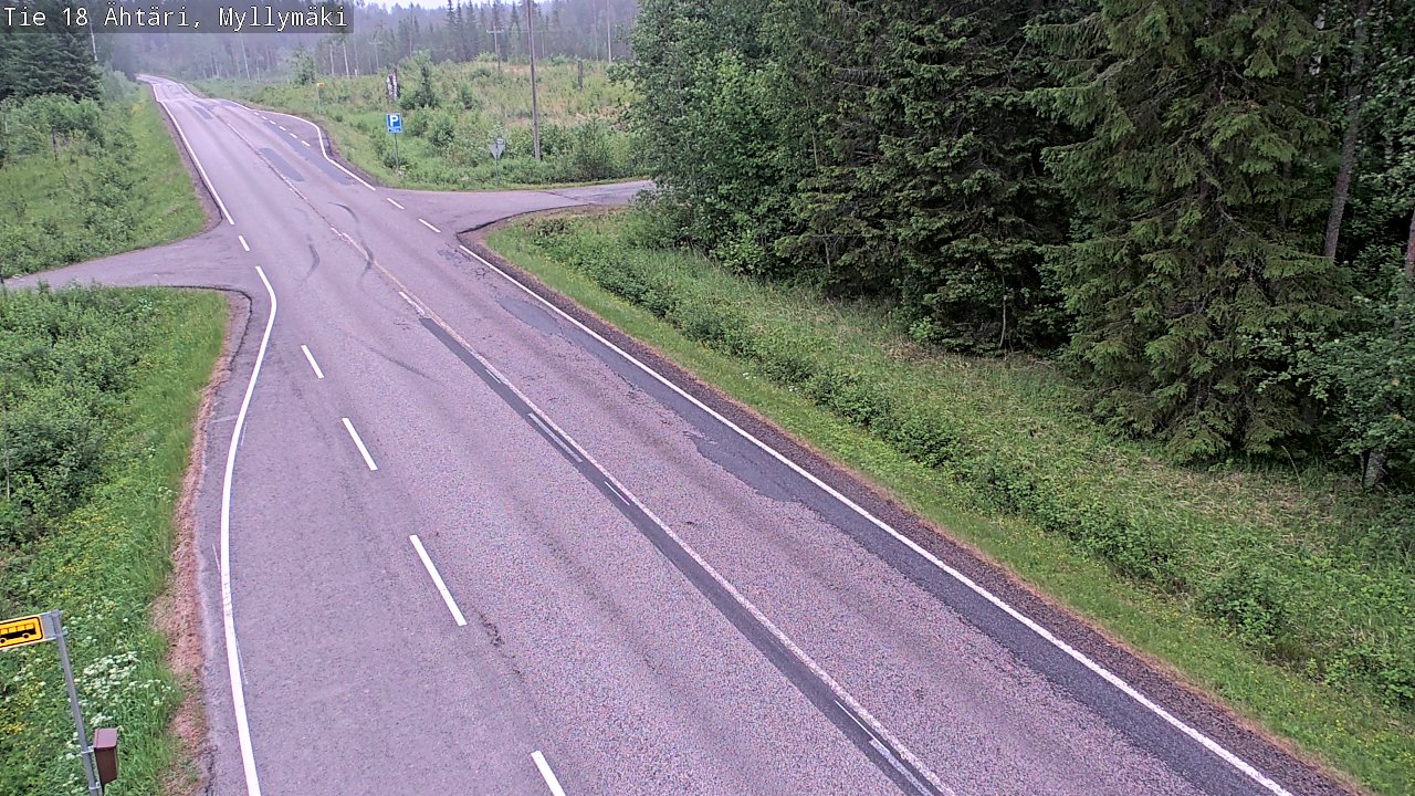 Kelikamerat Kuva Tie 18 Ähtäri, Myllymäki, Ähtäri, Etelä-Pohjanmaa