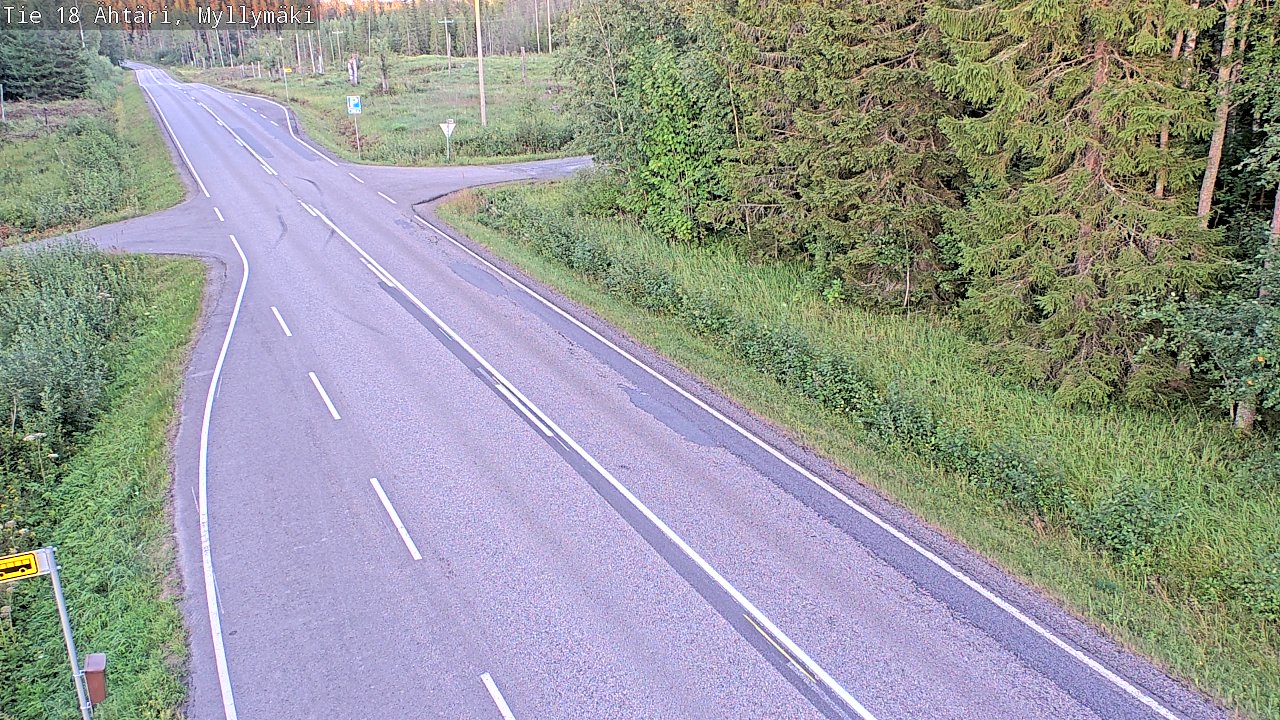 Kelikamerat Kuva Tie 18 Ähtäri, Myllymäki, Ähtäri, Etelä-Pohjanmaa