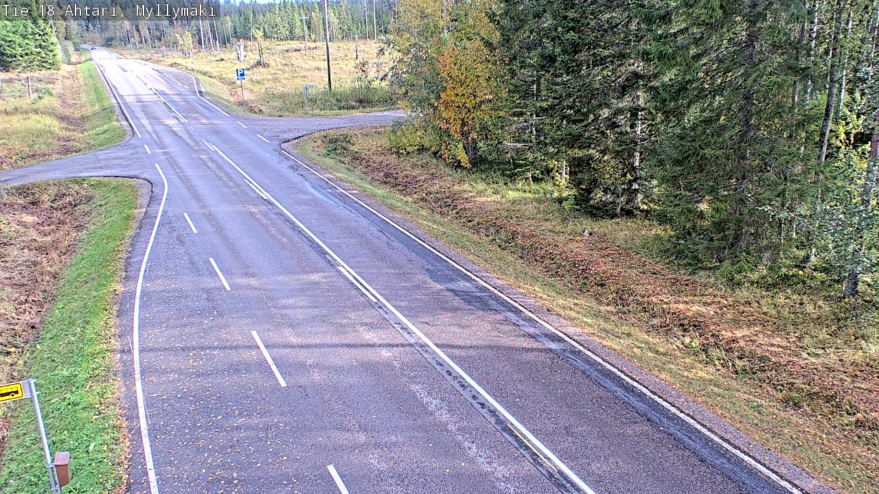Kelikamerat Kuva Tie 18 Ähtäri, Myllymäki, Ähtäri, Etelä-Pohjanmaa