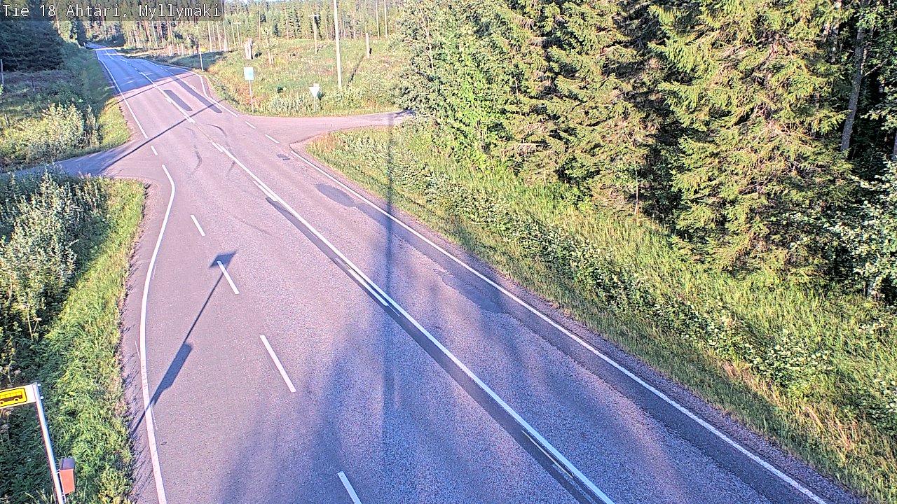 Kelikamerat Kuva Tie 18 Ähtäri, Myllymäki, Ähtäri, Etelä-Pohjanmaa