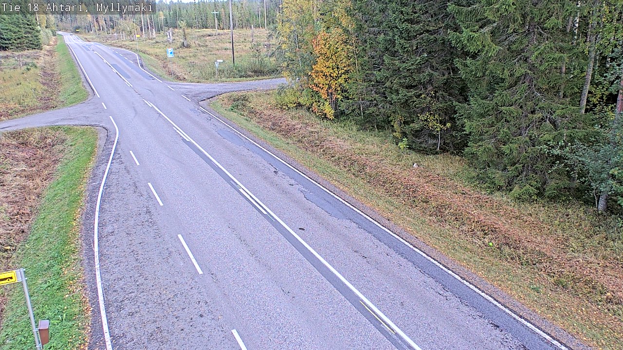 Kelikamerat Kuva Tie 18 Ähtäri, Myllymäki, Ähtäri, Etelä-Pohjanmaa