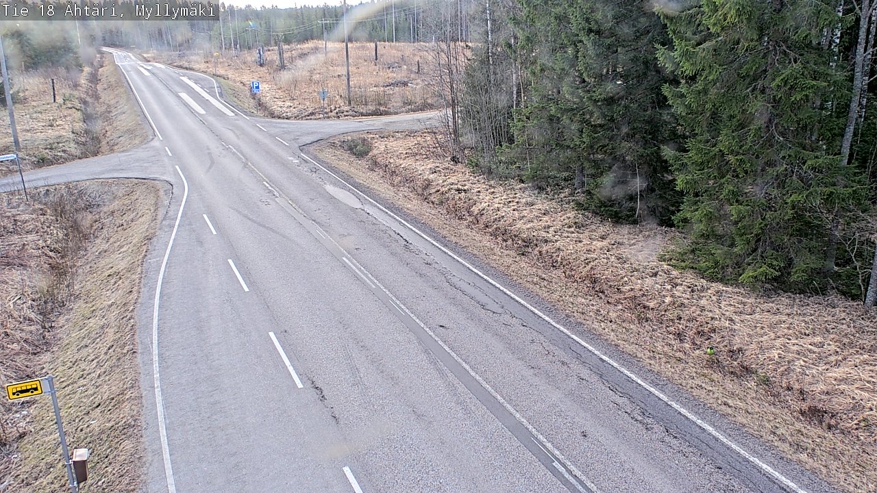 Weather Camera Image Väg 18 Etseri, Myllymäki, Ähtäri, Etelä-Pohjanmaa