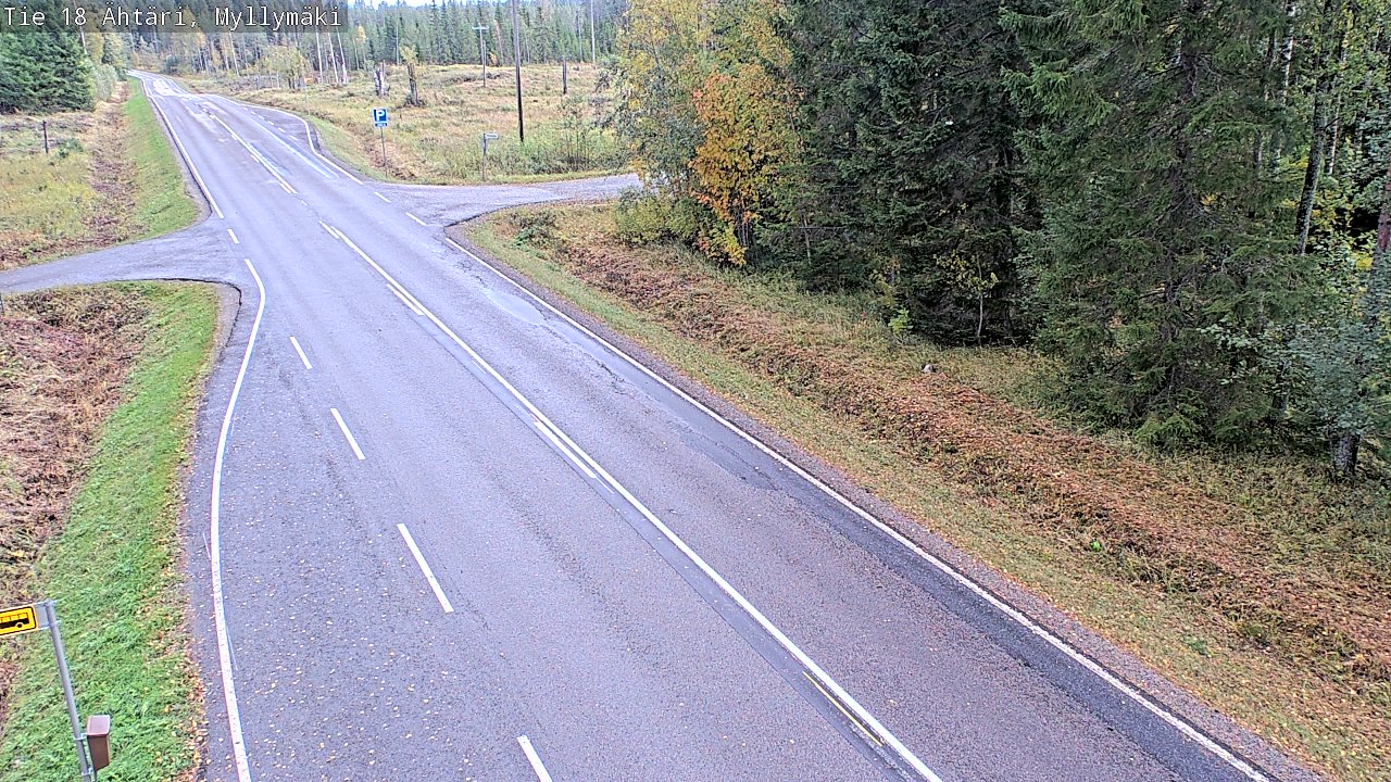 Kelikamerat Kuva Tie 18 Ähtäri, Myllymäki, Ähtäri, Etelä-Pohjanmaa