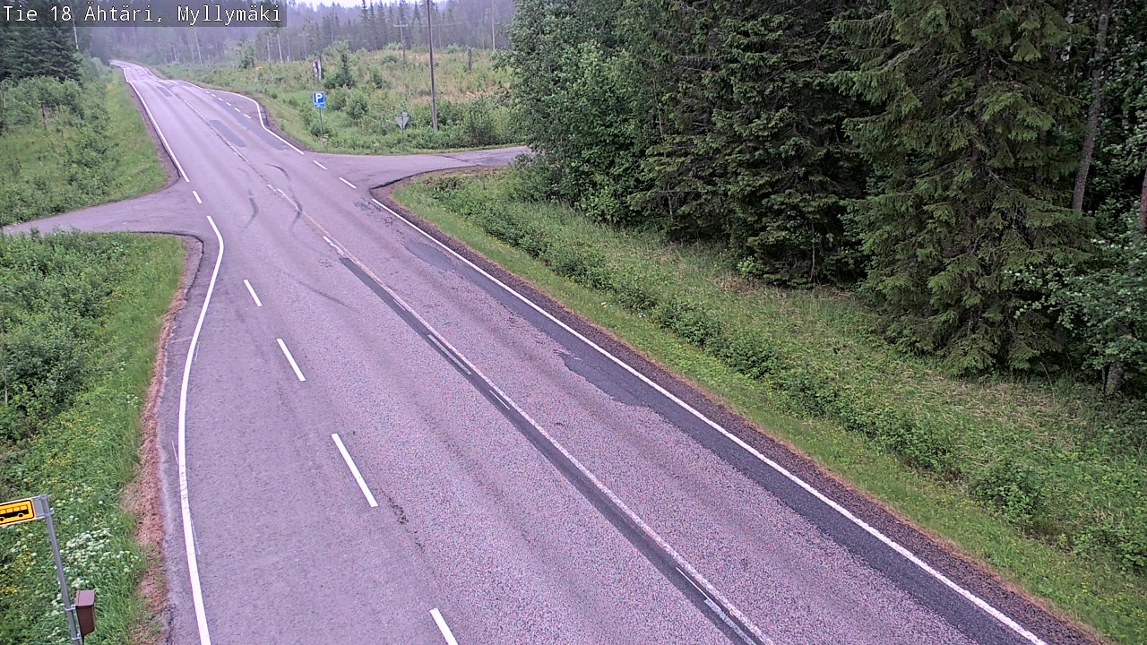 Kelikamerat Kuva Tie 18 Ähtäri, Myllymäki, Ähtäri, Etelä-Pohjanmaa