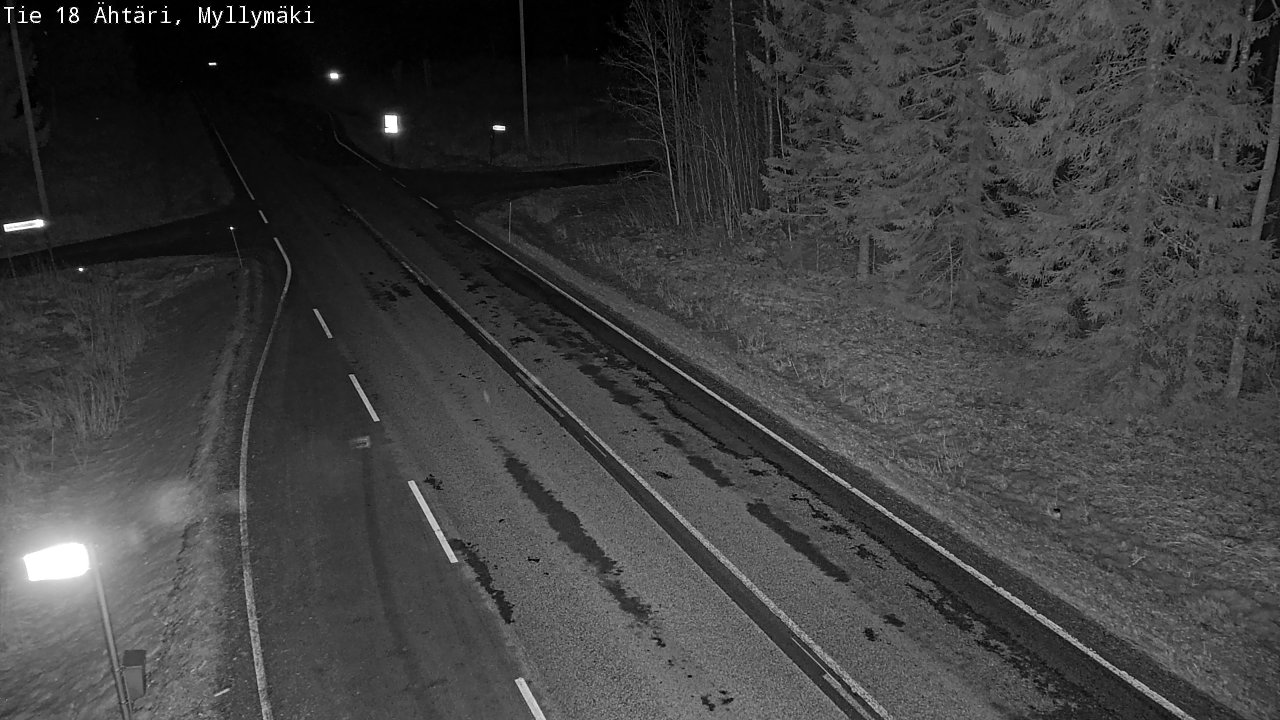 Weather Camera Image Road 18 Ähtäri, Myllymäki, Ähtäri, Etelä-Pohjanmaa