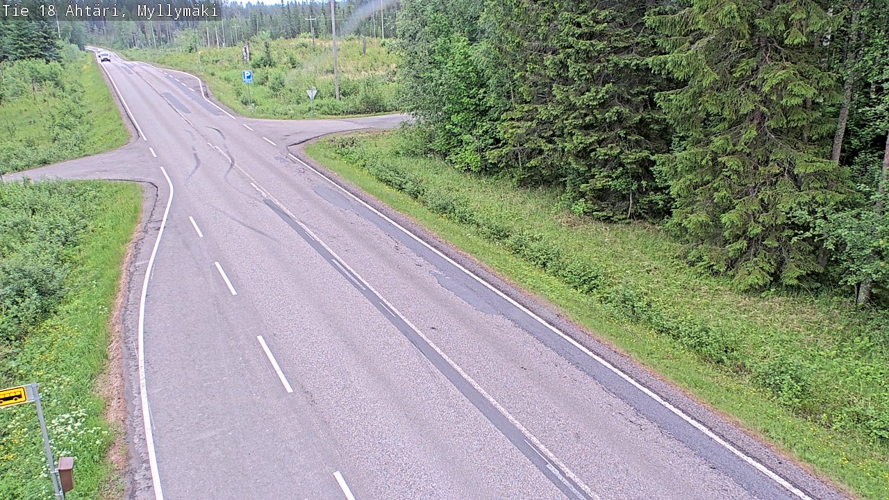 Kelikamerat Kuva Tie 18 Ähtäri, Myllymäki, Ähtäri, Etelä-Pohjanmaa