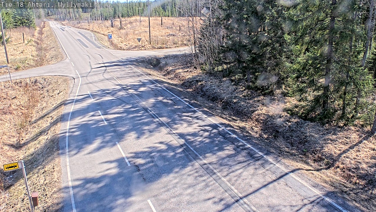 Weather Camera Image Road 18 Ähtäri, Myllymäki, Ähtäri, Etelä-Pohjanmaa